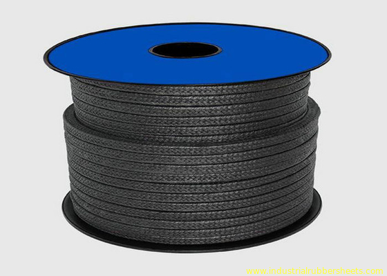 Черная упаковка тефлона PTFE для веревочки набивки сальника материала/графита запечатывания